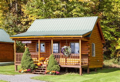 18 Tiny Log Homes Under 400 Square Foot - Log Cabin Hub