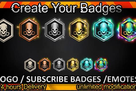 Twitch Subscriber Badges