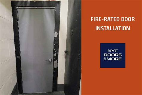 Fire Rated Door Installation - Commercial Doors NYC