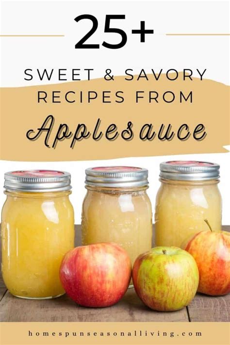 26 Sweet & Savory Ways to Use Applesauce