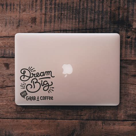 Quote Laptop Decal Inspirational Stickers Motivational Decals - Etsy UK