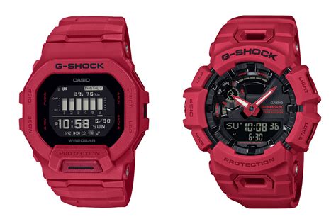 See the Striking new Burning Red Hybrid G-Shock Watches | Digital Trends