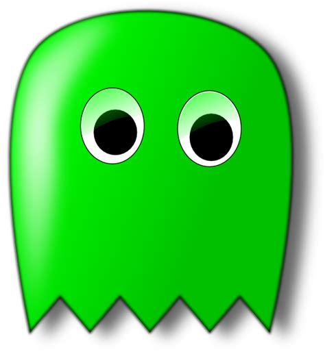 Pacman Ghost Clip Art at Clker.com - vector clip art online, royalty ...