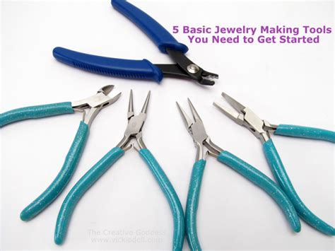 5 Basic Jewelry Making Tools You Need to Get Started