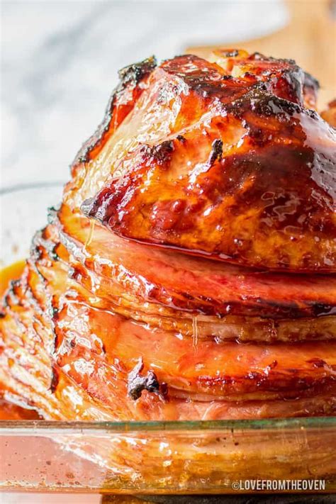 Brown Sugar Glaze Spiral Ham Recipe | Cooking spiral ham, Baked spiral ham, Baked spiral ham recipe