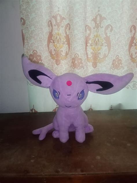 Pokemon Espeon plush on Carousell