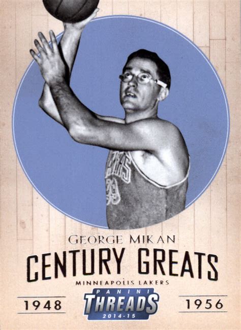 George L. Mikan Basketball Price Guide | George L. Mikan Trading Card Value – Beckett