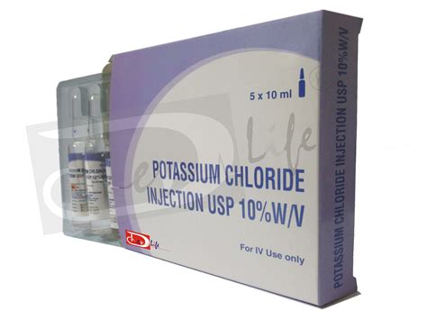 Potassium Chloride Injection USP 10% W/V, Packaging Type: Ampoules ...