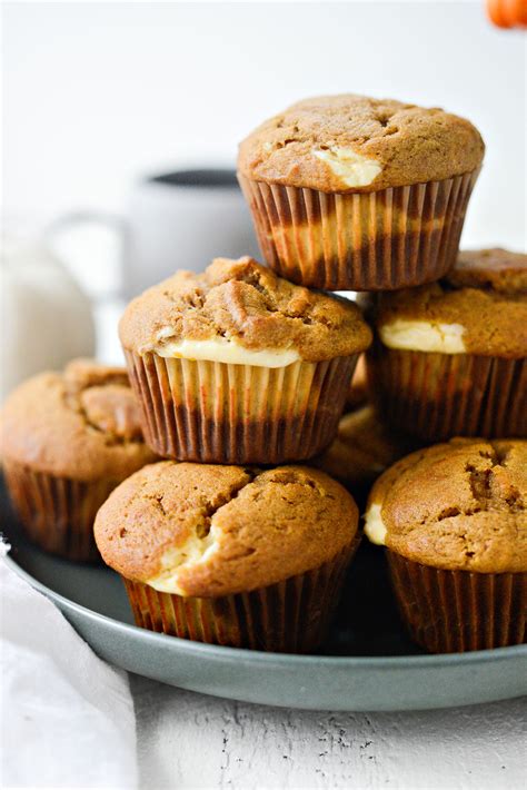 Cheesecake Pumpkin Muffins - Simply Scratch