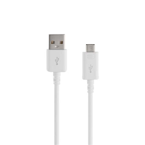 Samsung Micro USB White Data Cable 1.5M - Mobi Hub