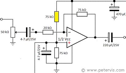 Single Rail Op Amp Power Supply