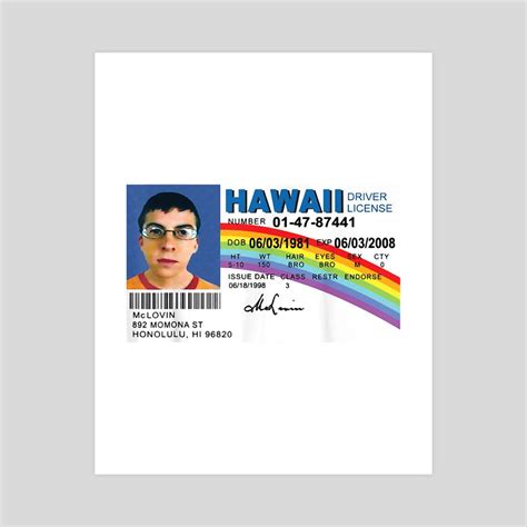 McLovin Drivers , an art print by RazZohar Weissman - INPRNT