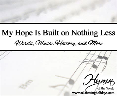 My Hope Is Built on Nothing Less (The Solid Rock) | Celebrating Holidays