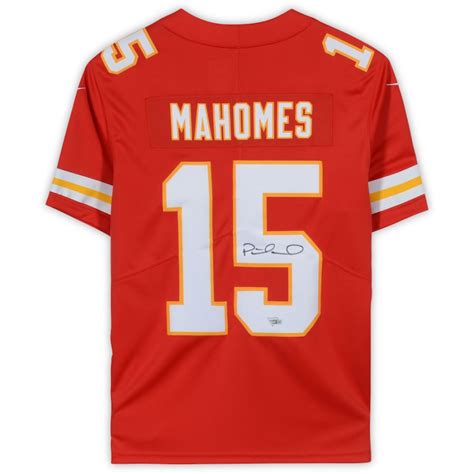 Patrick Mahomes Signed Chiefs Nike Limited Jersey (Fanatics) | Pristine ...