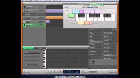 Garageband '11- How to Assign Samples to your Keyboard - YouTube