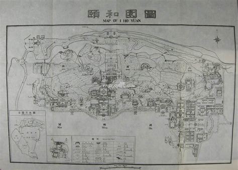 Summer Palace Beijing Map - Beijing Summer Palace Photos