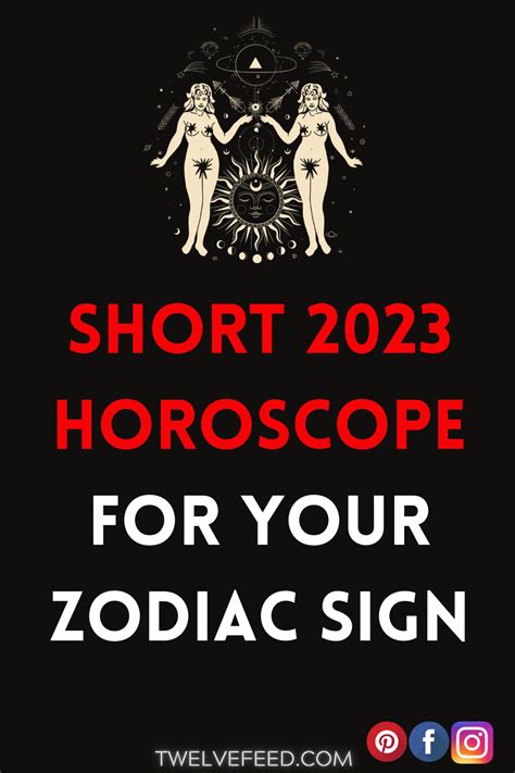 Short 2023 horoscope for your zodiac sign – Artofit