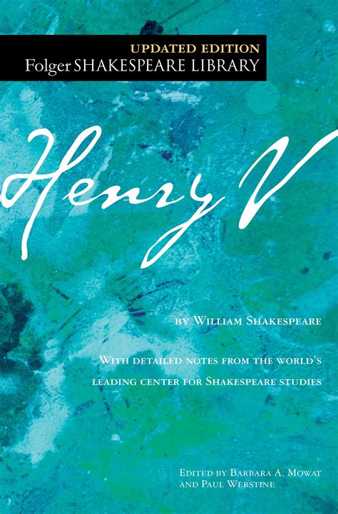 Henry V | Book by William Shakespeare, Dr. Barbara A. Mowat, Paul ...