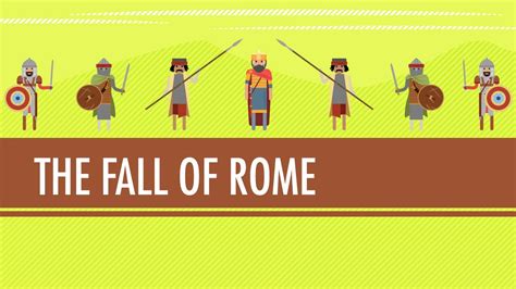 Fall Of The Roman Empire Timeline