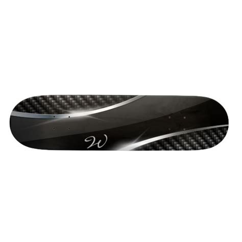 Carbon Fiber 3 Skateboard | Zazzle.com