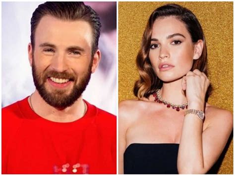 Chris Evans, Lily James spotted together in London