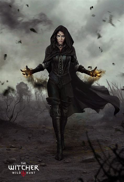 ArtStation - The Witcher 3: Yennefer, Marek Madej