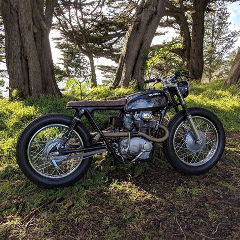 Honda CL350 Brat-Scrambler by Offset Moto – BikeBound