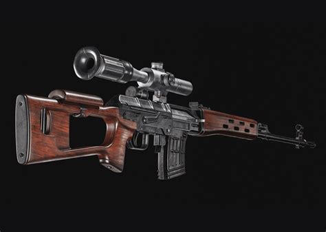 SVD "Dragunov" on Behance