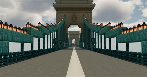 Repro - Széchenyi Chain Bridge, Budapest Minecraft Map