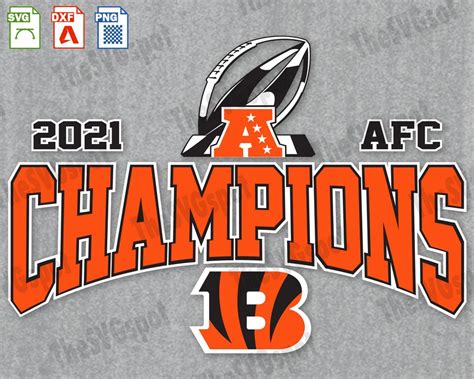 Cincinnati Bengals: 2022 AFC Champions Logo Officially Licensed NFL Removable Adhesive Decal ...