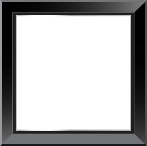 Black Classis Transparent PNG Frame | Gallery Yopriceville - High-Quality Images and Transparent ...