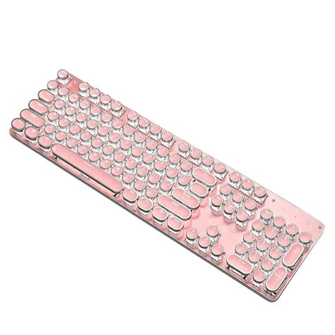 Mechanical Gaming Keyboard Wired Usb 104 Keys Keyboard For Windows Pc ...