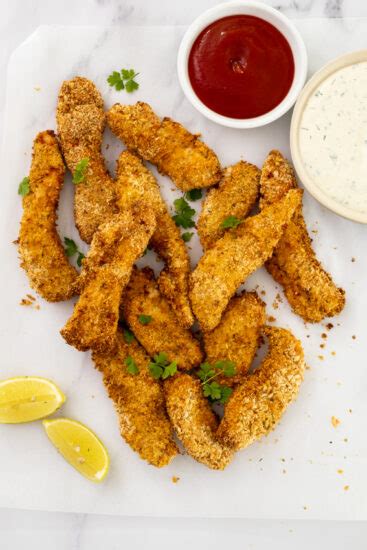 Crispy Airfryer Chicken Fingers - Simply Delicious