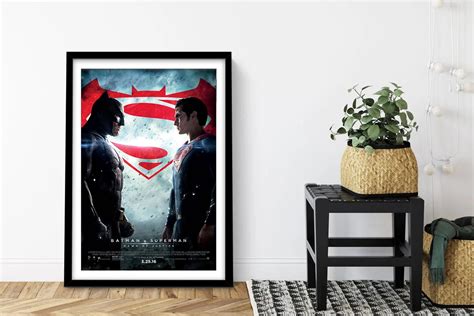 Batman vs Superman Premium Quality Poster | Canvas Prints AU