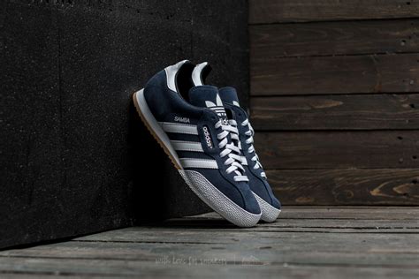 Lyst - Adidas Originals Adidas Samba Super Suede Navy/ Footwear White in Blue for Men