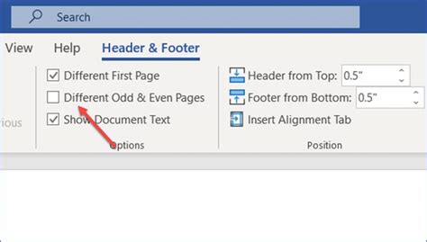 How to Add Page Numbers to Even or Odd Pages in Word - ExcelNotes