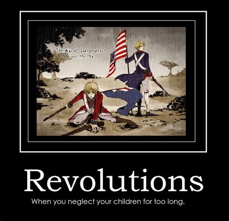 It's funny because before the revolution America was Ina period termed ...