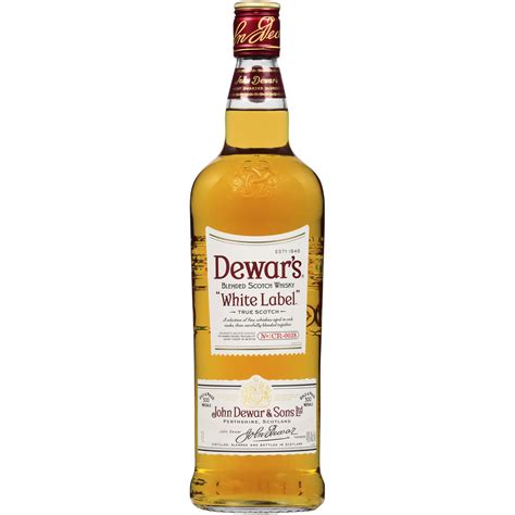 Dewar's White Label Blended Scotch Whisky, 1 L - Walmart.com - Walmart.com