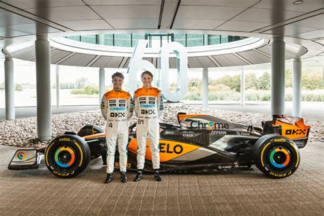 McLaren reveals Chrome livery for Silverstone - Pitpass.com