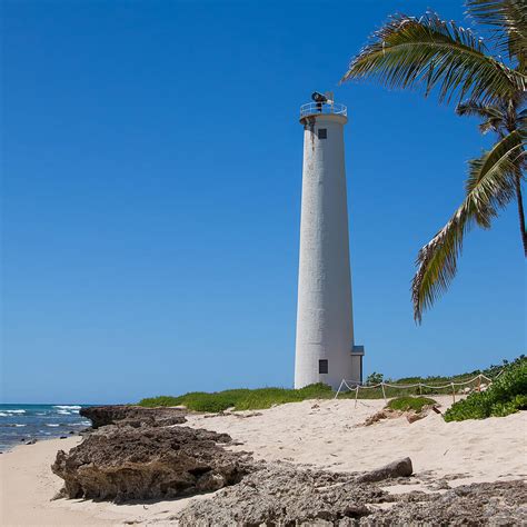 Barbers Point Lighthouse in Kapolei, Hawaii, OA