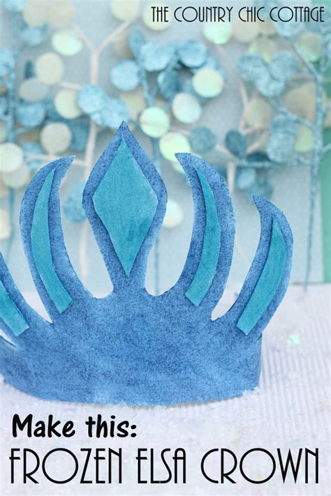 Frozen Movie: Make an Elsa Crown - The Country Chic Cottage