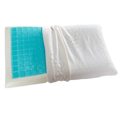 Cool Gel Pillow - it's always cold (yay) Memory Foam Pillow, Gel Memory Foam, Gadgets And Gizmos ...