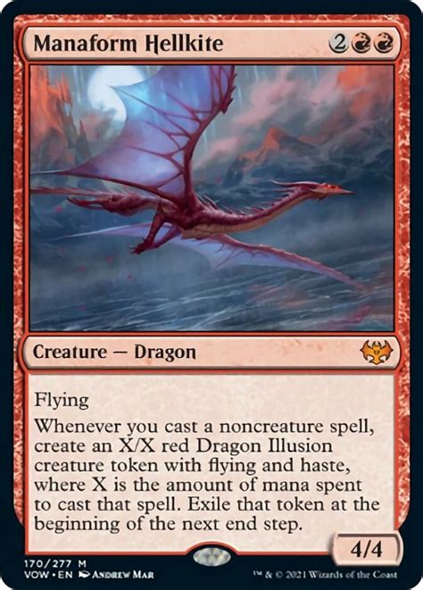 Manaform Hellkite - Innistrad: Crimson Vow - Magic: The Gathering