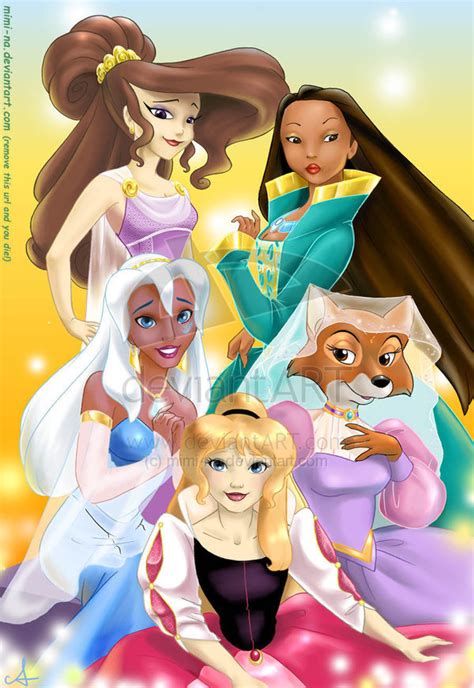 Disney's Forgotten Princesses - Classic Disney Fan Art (1301969 ...