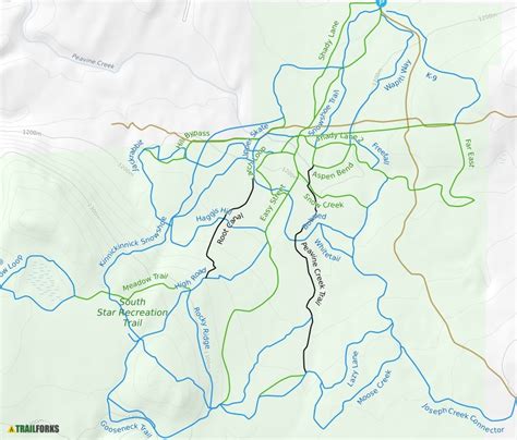 South Star Trails, Cranbrook Mountain Biking Trails | Trailforks