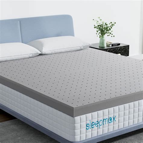 Amazon.com: Sleepmax Extra Firm Mattress Topper Twin Size 4 Inch - Memory Foam Mattress Topper ...