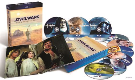 Star Wars The Complete Saga - Blu-ray collector's edition box set - 6 ...