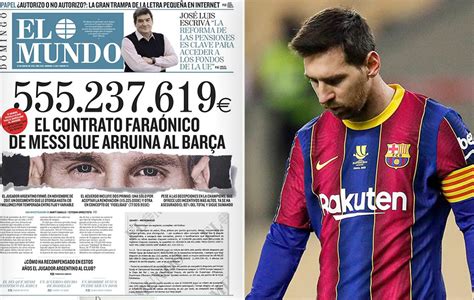 Barcelona to Take Legal Action After Lionel Messi Contract