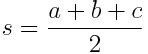 Math Principles: Deriving Herons Formula