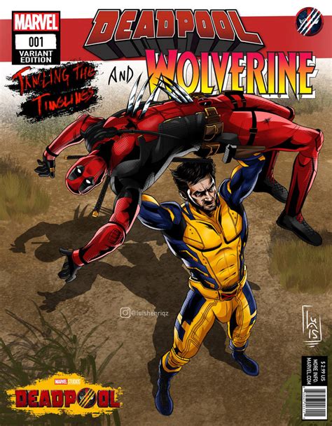 Deadpool vs Wolverine - Comic Book Cover by itzluisx on DeviantArt